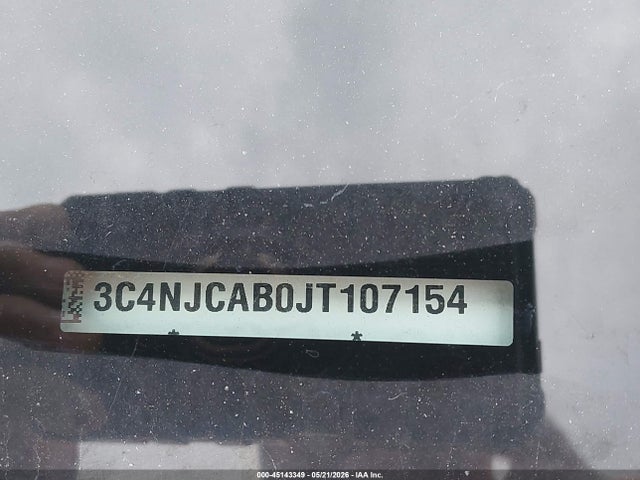 Продажа на аукционе авто 2018 Jeep Compass Sport Fwd, vin: 3C4NJCAB0JT107154, номер лота: 45143349