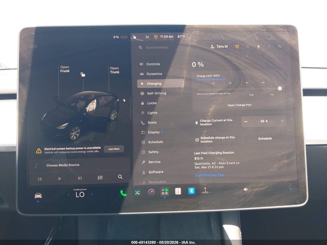 Aukcja sprzedaży 2023 Tesla Model Y Awd/long Range Dual Motor All-wheel Drive, vin: 7SAYGAEEXPF907586, numer aukcji: 45143390