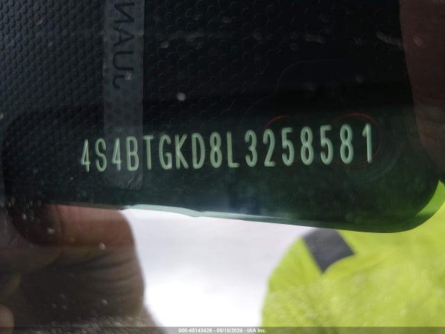 45143426 :رقم المزاد ، 4S4BTGKD8L3258581 vin ، 2020 Subaru Outback Onyx Edition Xt مزاد بيع