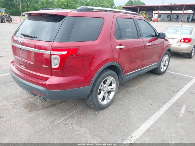 45143492 :رقم المزاد ، 1FM5K8F81DGC72125 vin ، 2013 Ford Explorer Limited مزاد بيع