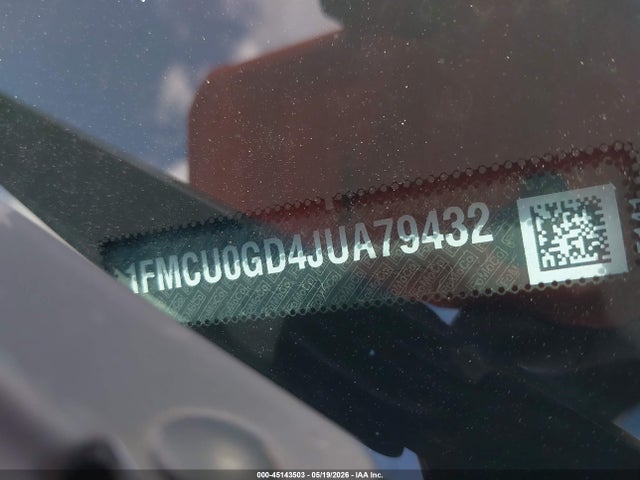 Продаж на аукціоні авто 2018 Ford Escape Se, vin: 1FMCU0GD4JUA79432, номер лоту: 45143503