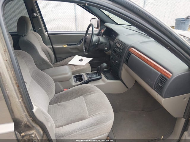 1999 Jeep Grand Cherokee Laredo მანქანა იყიდება აუქციონზე, vin: 1J4GW58N2XC729503, აუქციონის ნომერი: 45143506