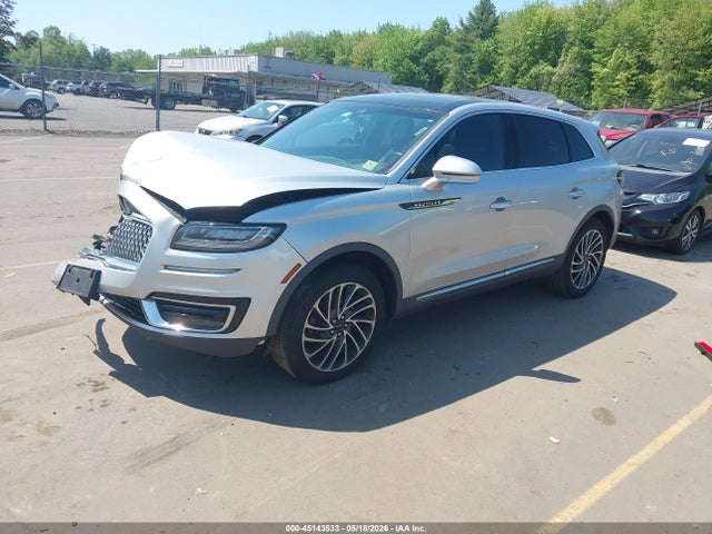 Продаж на аукціоні авто 2019 Lincoln Nautilus Reserve, vin: 2LMPJ8L93KBL32052, номер лоту: 45143533