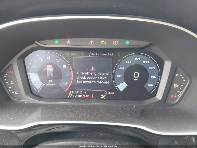 2021 Audi Q3 Premium 40 Tfsi Quattro Tiptronic მანქანა იყიდება აუქციონზე, vin: WA1AUCF34M1065584, აუქციონის ნომერი: 45143566