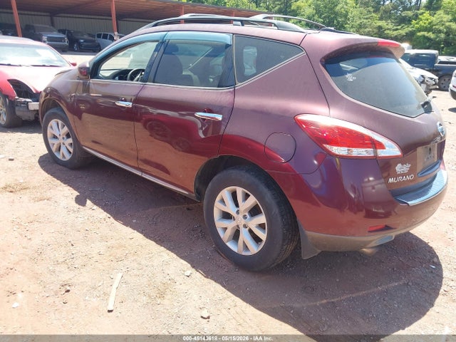 2011 Nissan Murano Sl მანქანა იყიდება აუქციონზე, vin: JN8AZ1MU9BW059002, აუქციონის ნომერი: 45143618