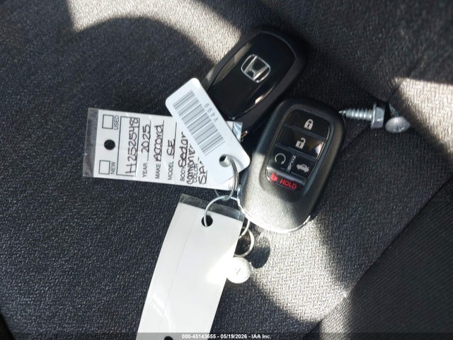 1HGCY1F4XSA043703 Honda ACCORD SE