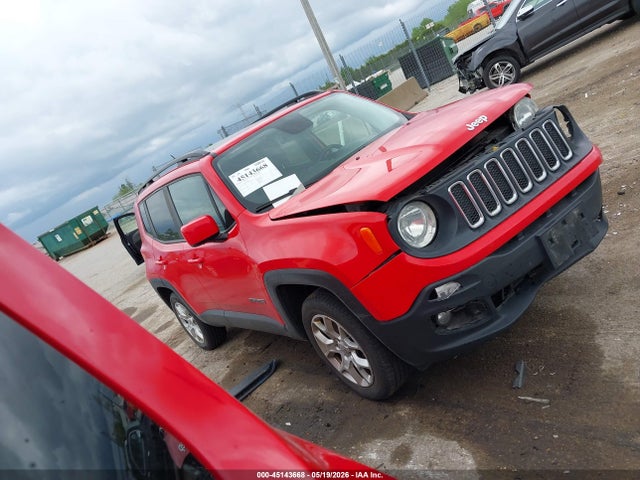 Aukcja sprzedaży 2017 Jeep Renegade Latitude 4x4, vin: ZACCJBBB1HPE97666, numer aukcji: 45143668