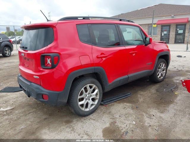 Aukcja sprzedaży 2017 Jeep Renegade Latitude 4x4, vin: ZACCJBBB1HPE97666, numer aukcji: 45143668