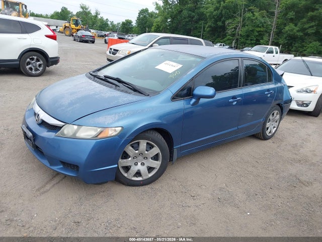 2010 Honda Civic Lx მანქანა იყიდება აუქციონზე, vin: 2HGFA1F5XAH559411, აუქციონის ნომერი: 45143687