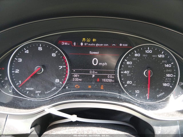 2016 Audi A6 3.0t Premium Plus მანქანა იყიდება აუქციონზე, vin: WAUFGAFC1GN005134, აუქციონის ნომერი: 45143741