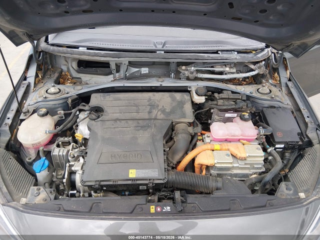45143774 :رقم المزاد ، KMHC65LC7NU279800 vin ، 2022 Hyundai Ioniq Hybrid Blue مزاد بيع