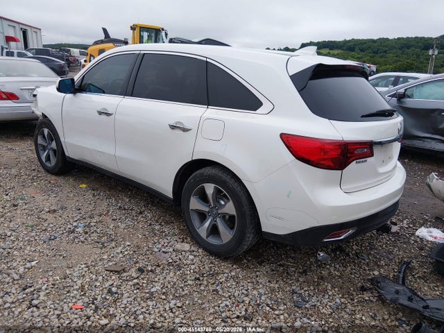Продаж на аукціоні авто 2016 Acura Mdx Acurawatch Plus Package, vin: 5FRYD3H29GB016318, номер лоту: 45143780