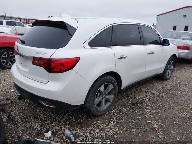 Продаж на аукціоні авто 2016 Acura Mdx Acurawatch Plus Package, vin: 5FRYD3H29GB016318, номер лоту: 45143780