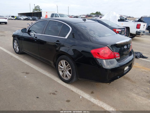 Aukcja sprzedaży 2010 Infiniti G37x, vin: JN1CV6ARXAM254990, numer aukcji: 45143790
