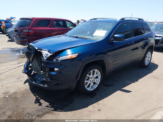 45143820 :رقم المزاد ، 1C4PJLCX2JD553314 vin ، 2018 Jeep Cherokee Latitude Fwd مزاد بيع