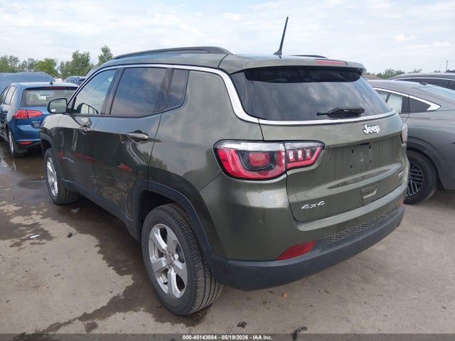 2018 Jeep Compass Latitude 4x4 მანქანა იყიდება აუქციონზე, vin: 3C4NJDBB5JT366825, აუქციონის ნომერი: 45143884