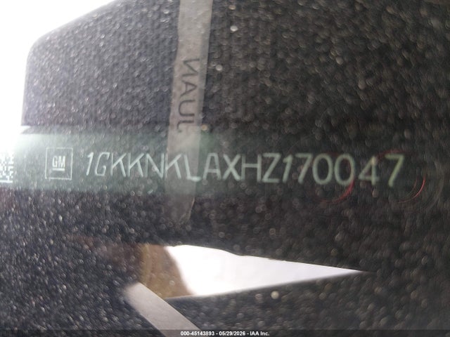 Продаж на аукціоні авто 2017 Gmc Acadia Sle-1, vin: 1GKKNKLAXHZ170047, номер лоту: 45143893