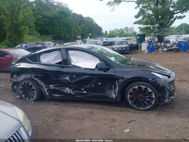 2021 Tesla Model Y Performance Dual Motor All-wheel Drive მანქანა იყიდება აუქციონზე, vin: 5YJYGDEF5MF252000, აუქციონის ნომერი: 45143903