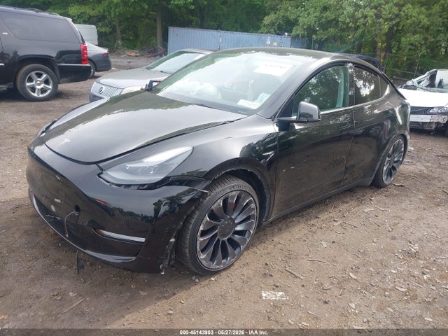 2021 Tesla Model Y Performance Dual Motor All-wheel Drive მანქანა იყიდება აუქციონზე, vin: 5YJYGDEF5MF252000, აუქციონის ნომერი: 45143903