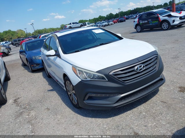 45143943 :رقم المزاد ، 5NPE34AF8HH490273 vin ، 2017 Hyundai Sonata Sport مزاد بيع