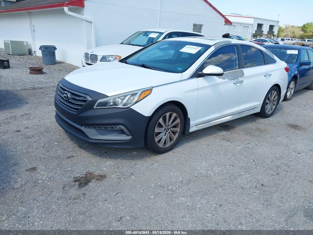 45143943 :رقم المزاد ، 5NPE34AF8HH490273 vin ، 2017 Hyundai Sonata Sport مزاد بيع
