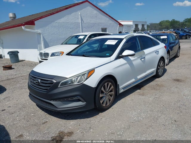 45143943 :رقم المزاد ، 5NPE34AF8HH490273 vin ، 2017 Hyundai Sonata Sport مزاد بيع
