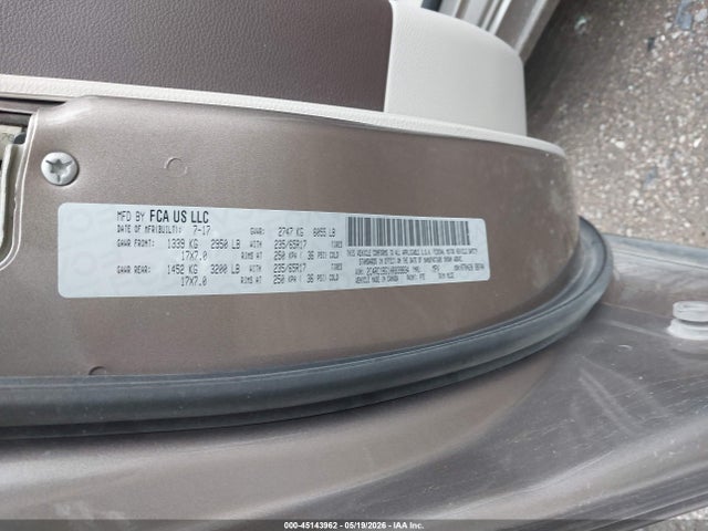 Chrysler Pacifica Touring-l 2017 2C4RC1BG1HR839834 Image 9