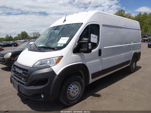 45144013 :رقم المزاد ، 3C6LRVDG8RE136766 vin ، 2024 Ram Promaster 2500 Tradesman High Roof 159 Wb W/pass Seat مزاد بيع