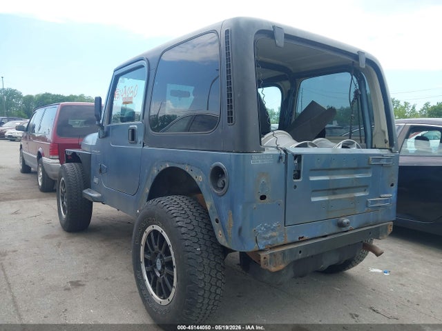 1998 Jeep Wrangler Se მანქანა იყიდება აუქციონზე, vin: 1J4FY29P8WP752912, აუქციონის ნომერი: 45144050