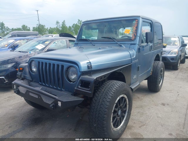 1998 Jeep Wrangler Se მანქანა იყიდება აუქციონზე, vin: 1J4FY29P8WP752912, აუქციონის ნომერი: 45144050