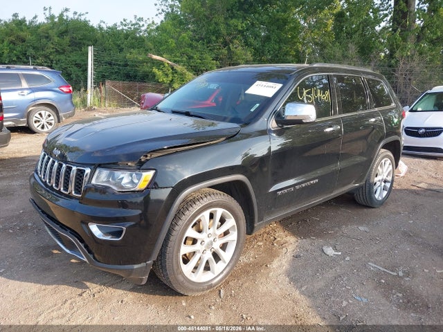 2017 Jeep Grand Cherokee Limited 4x2 მანქანა იყიდება აუქციონზე, vin: 1C4RJEBG0HC804529, აუქციონის ნომერი: 45144081