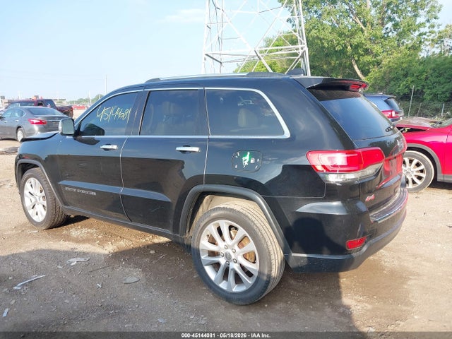 2017 Jeep Grand Cherokee Limited 4x2 მანქანა იყიდება აუქციონზე, vin: 1C4RJEBG0HC804529, აუქციონის ნომერი: 45144081
