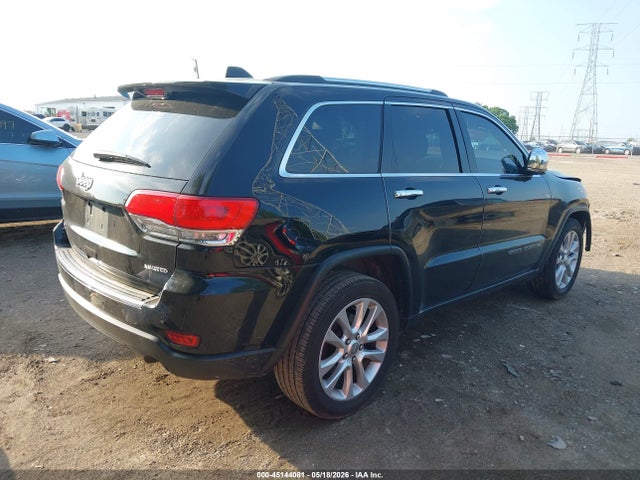 2017 Jeep Grand Cherokee Limited 4x2 მანქანა იყიდება აუქციონზე, vin: 1C4RJEBG0HC804529, აუქციონის ნომერი: 45144081