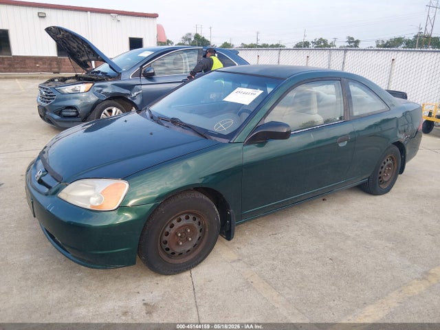 Продажа на аукционе авто 2001 Honda Civic Lx, vin: 1HGEM22591L002880, номер лота: 45144159