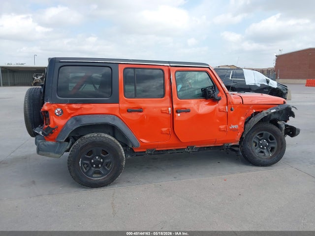 2019 Jeep Wrangler Unlimited Sport 4x4 მანქანა იყიდება აუქციონზე, vin: 1C4HJXDG2KW508910, აუქციონის ნომერი: 45144163