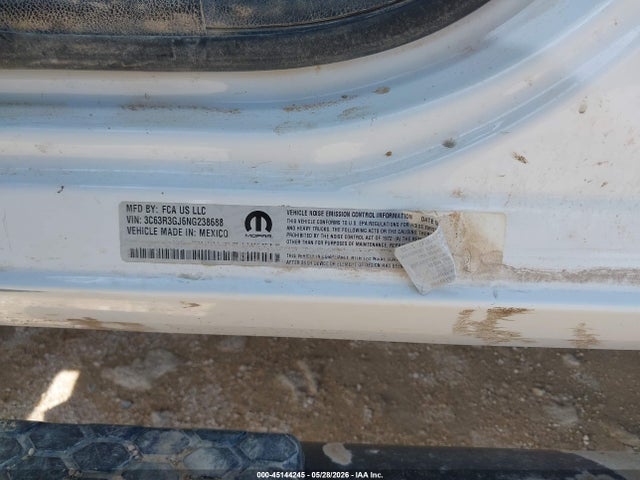 Aukcja sprzedaży 2022 Ram 3500 Tradesman  4x4 8' Box, vin: 3C63R3GJ6NG238688, numer aukcji: 45144245