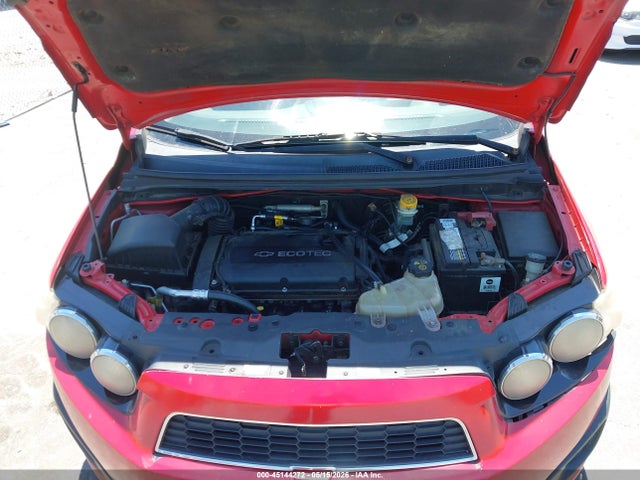 2012 Chevrolet Sonic 2lt მანქანა იყიდება აუქციონზე, vin: 1G1JC6SH0C4104723, აუქციონის ნომერი: 45144272