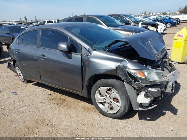 Auction sale of the 2013 Honda Civic Lx, vin: 19XFB2F52DE269021, lot number: 45144379