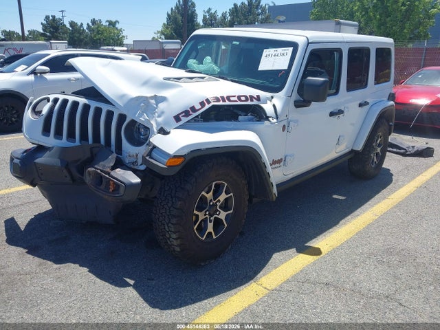 2018 Jeep Wrangler Unlimited Rubicon 4x4 მანქანა იყიდება აუქციონზე, vin: 1C4HJXFN1JW147809, აუქციონის ნომერი: 45144383