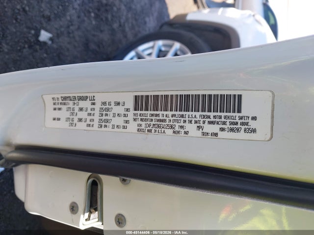 2014 Jeep Cherokee Latitude მანქანა იყიდება აუქციონზე, vin: 1C4PJMCB6EW125962, აუქციონის ნომერი: 45144406