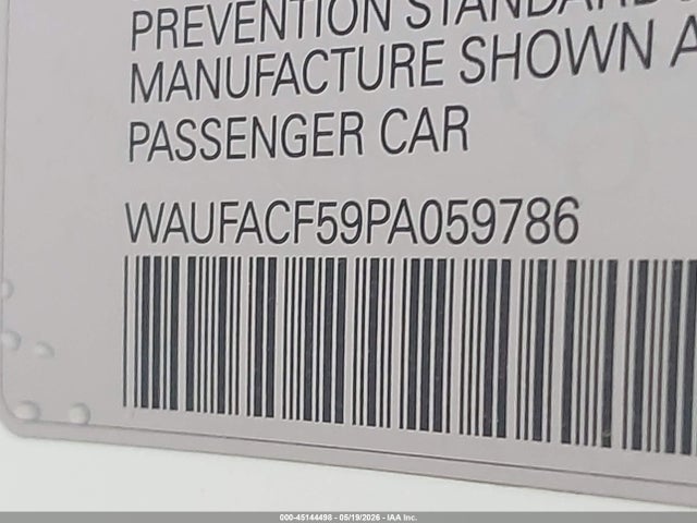 Продажа на аукционе авто 2023 Audi A5 Sportback Premium Plus 45 Tfsi S Line Quattro S Tronic, vin: WAUFACF59PA059786, номер лота: 45144498