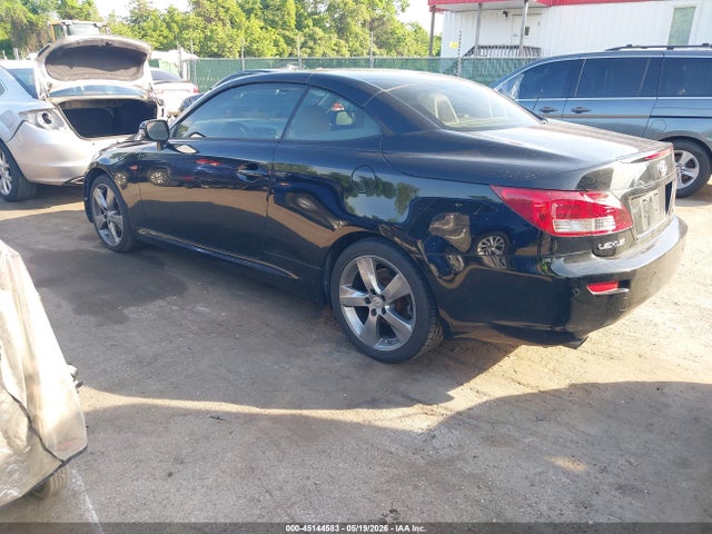 2010 Lexus Is 250c მანქანა იყიდება აუქციონზე, vin: JTHFF2C26A2509726, აუქციონის ნომერი: 45144583
