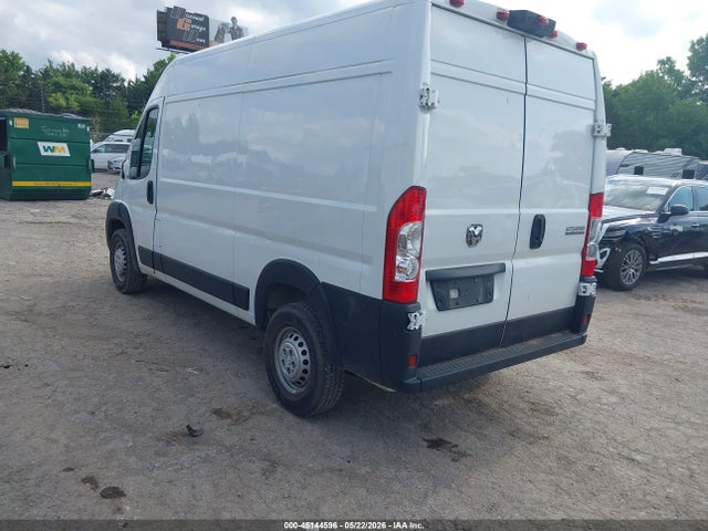 Продажа на аукционе авто 2024 Ram Promaster 2500 Tradesman High Roof 136 Wb W/pass Seat, vin: 3C6LRVCG8RE153200, номер лота: 45144596
