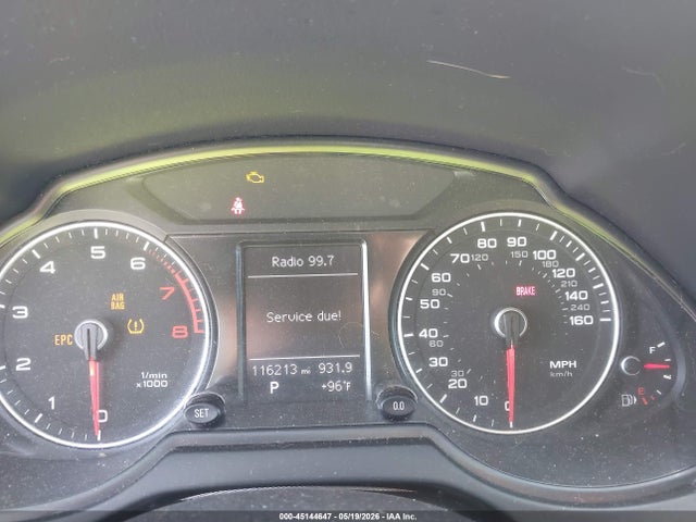 2013 Audi Q5 2.0t Premium მანქანა იყიდება აუქციონზე, vin: WA1LFAFP6DA050918, აუქციონის ნომერი: 45144647