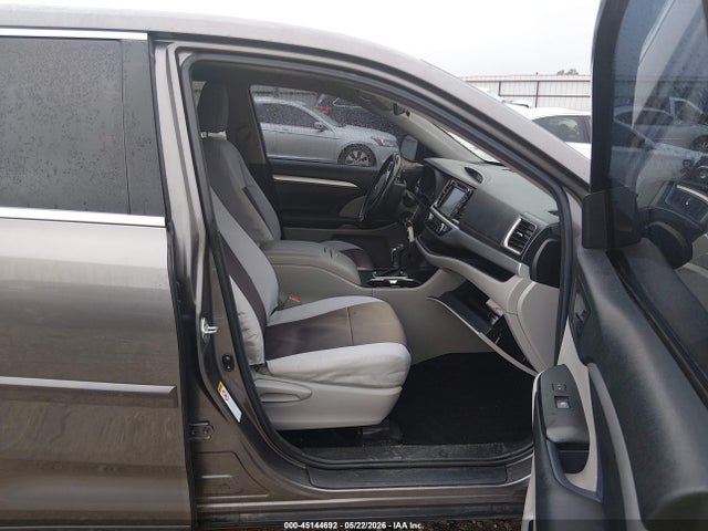 Aukcja sprzedaży 2018 Toyota Highlander Le Plus, vin: 5TDZZRFHXJS246051, numer aukcji: 45144692
