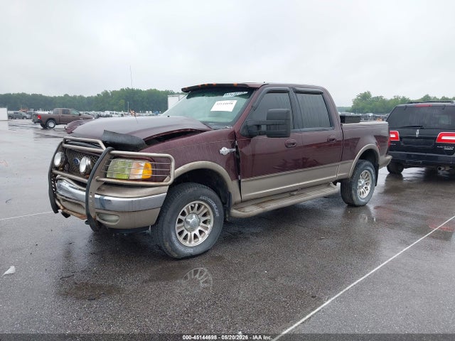 Aukcja sprzedaży 2002 Ford F-150 Lariat/xlt, vin: 1FTRW08L82KB56878, numer aukcji: 45144698