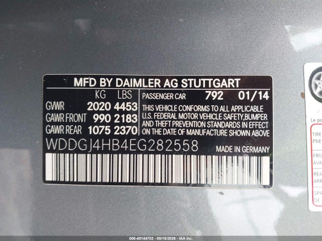 Продажа на аукционе авто 2014 Mercedes-benz C 250, vin: WDDGJ4HB4EG282558, номер лота: 45144702