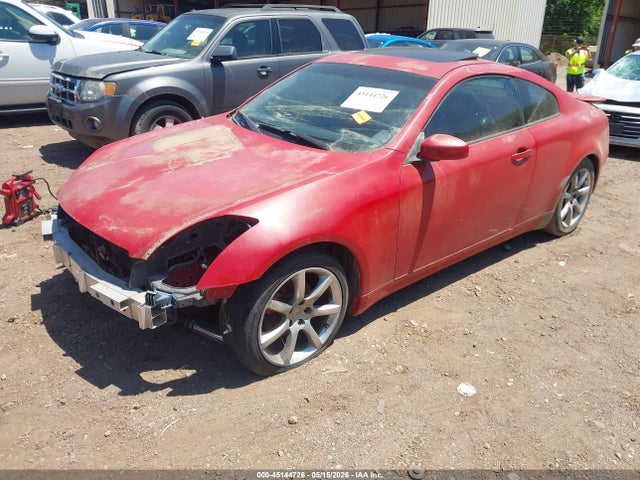 45144726 :رقم المزاد ، JNKCV54E64M806892 vin ، 2004 Infiniti G35 مزاد بيع