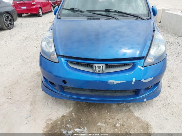 Продажа на аукционе авто 2007 Honda Fit Sport, vin: JHMGD38677S053935, номер лота: 45144807