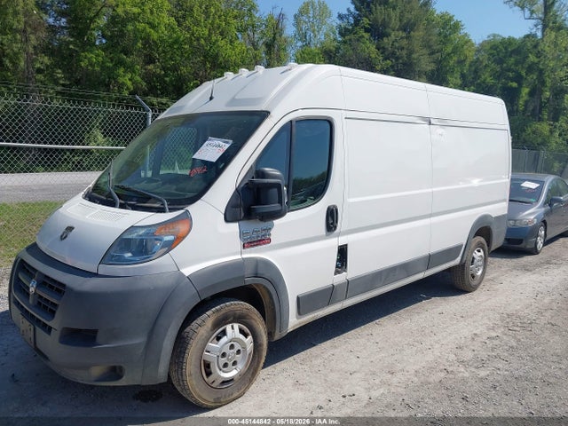 2014 Ram Promaster 3500 High Roof მანქანა იყიდება აუქციონზე, vin: 3C6URVHD1EE126918, აუქციონის ნომერი: 45144842